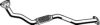 NISSA 200107F000 Exhaust Pipe
